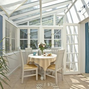 Conservatory at Mallock Cottage
